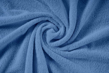 12 Piece 100% Cotton Towel Set 550GSM - Blue Allure