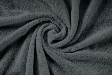 12 Piece 100% Cotton Towel Set 550GSM - Grey