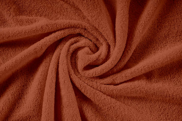 12 Piece 100% Cotton Towel Set 550GSM - Rust