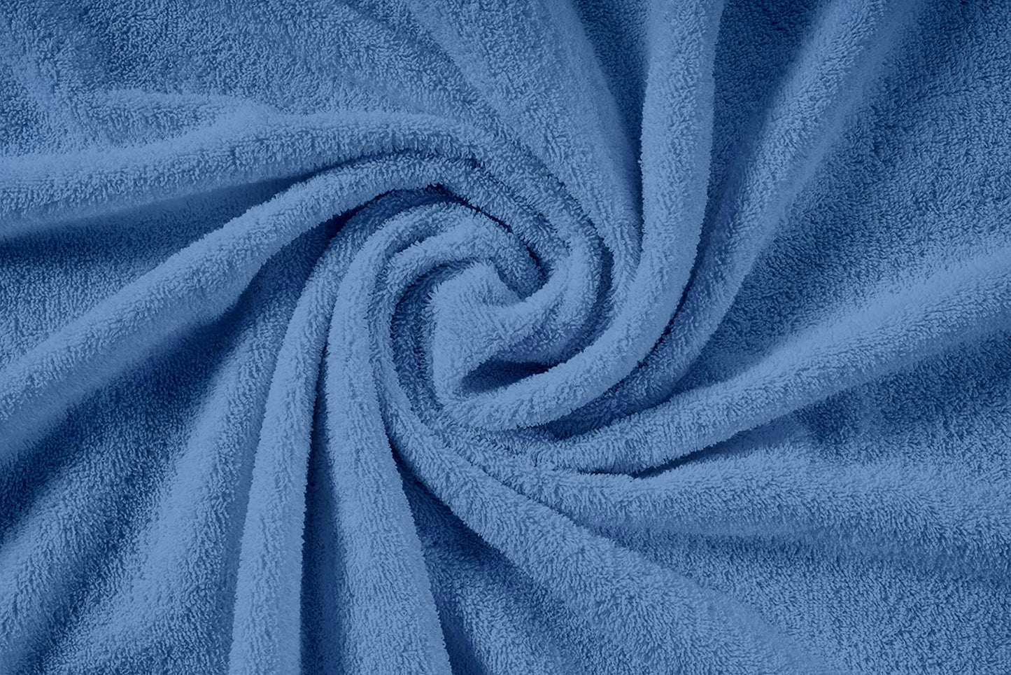 6 Piece Cotton Towel Set 550GSM - Blue Allure