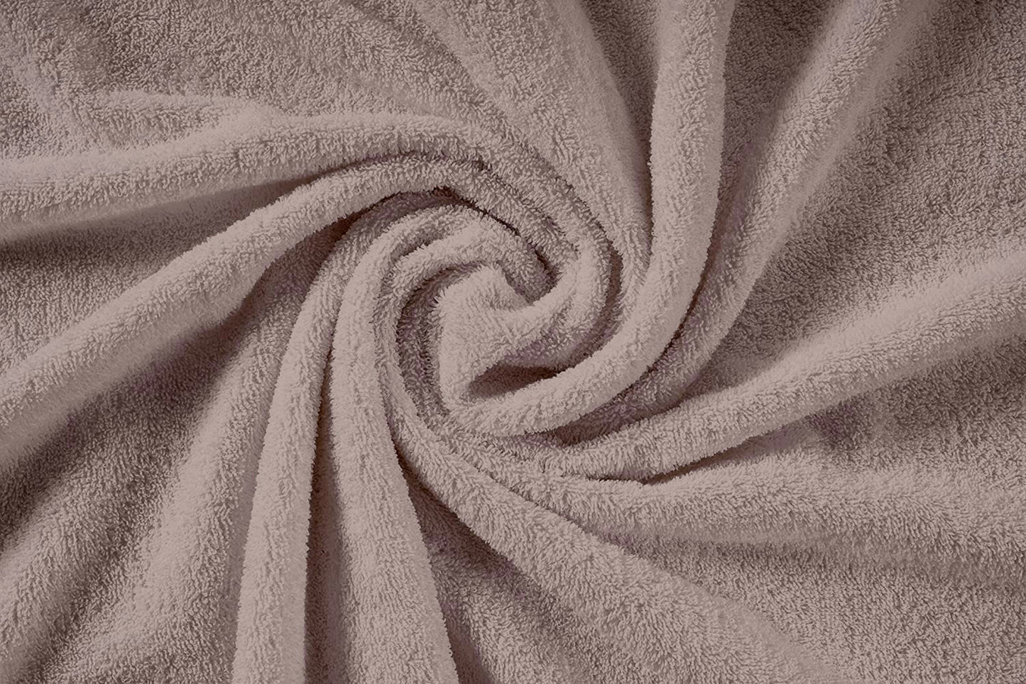 6 Piece Cotton Towel Set 550GSM - Taupe