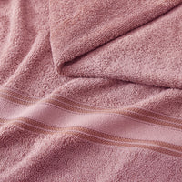 6 Piece Cotton Towel Set 550GSM - Wishful Mauve