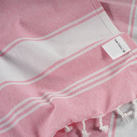 Set of 6 Chambray Turkish Beach Towels - Beach Club