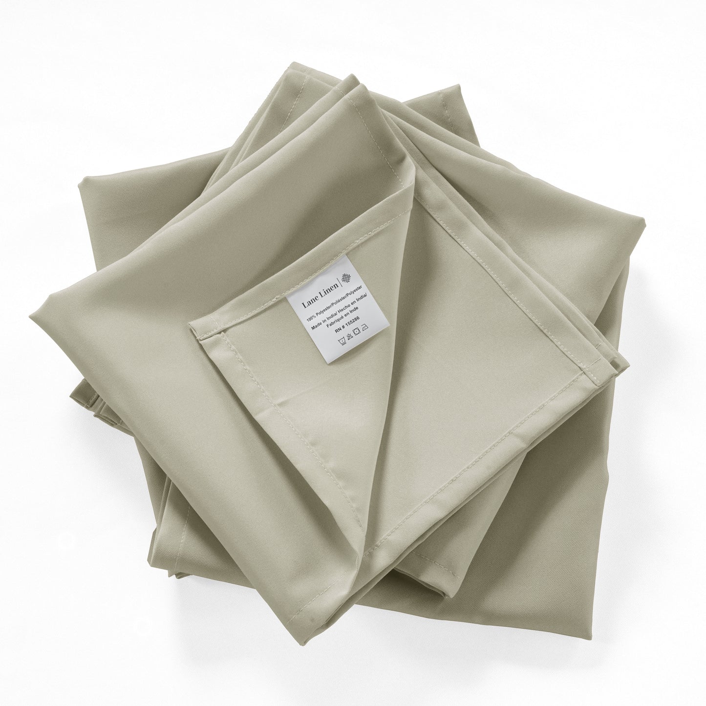 Set of 6 Napkins 50x50cm - Pumice Stone