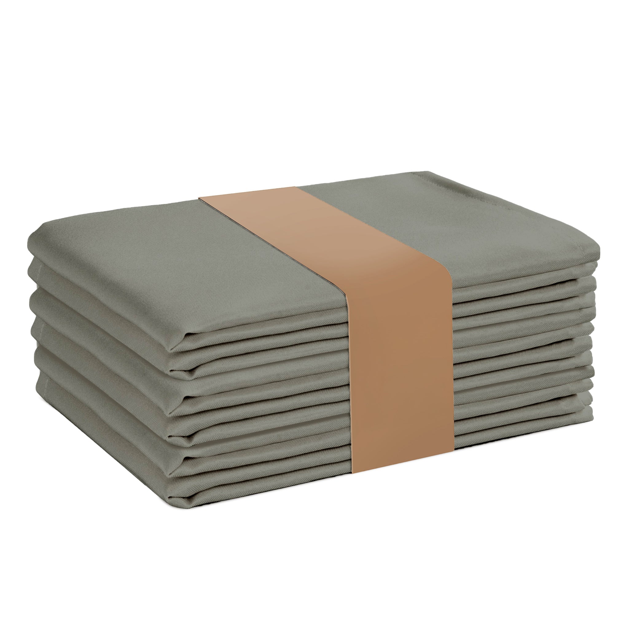 Set of 6 Napkins 50x50cm - Silver