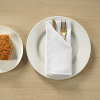 Set of 6 Napkins 50x50cm - White