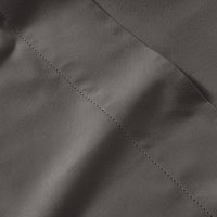 100% Organic Washed Cotton Fitted Sheet Set - Charcoal