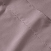 100% Organic Washed Cotton Fitted Sheet Set - Lilac