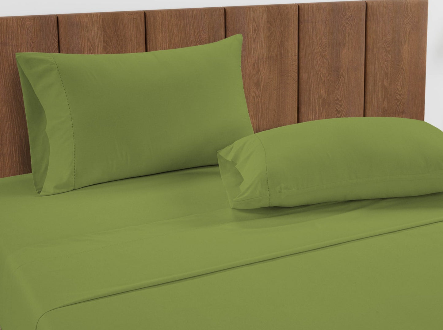 100% Organic Washed Cotton Sheet Set - Fern