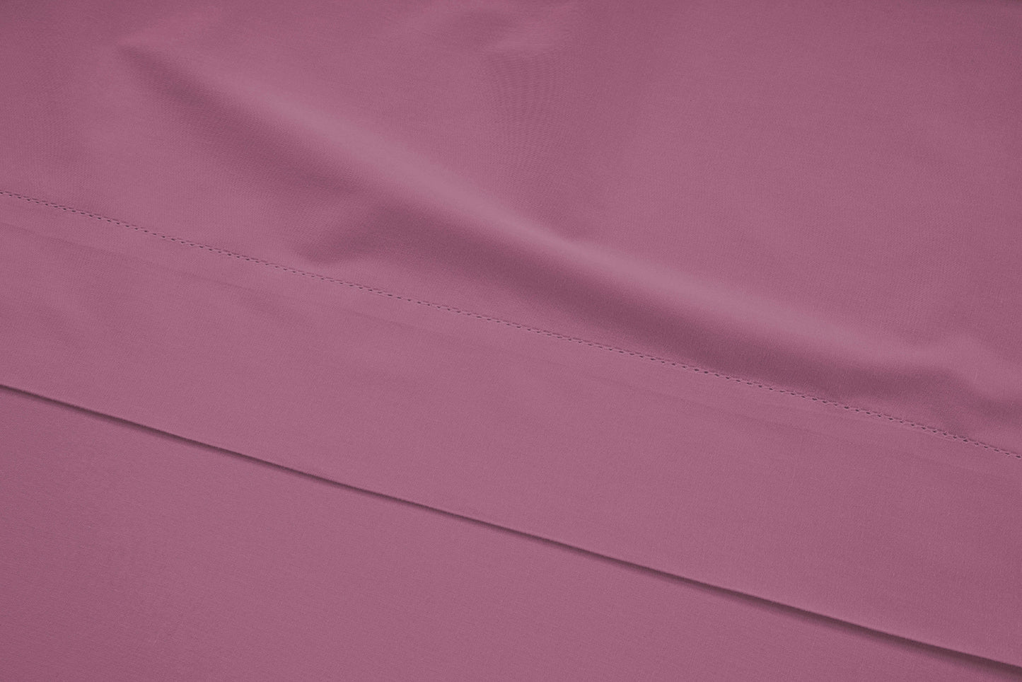 100% Organic Washed Cotton Sheet Set - Red Violet