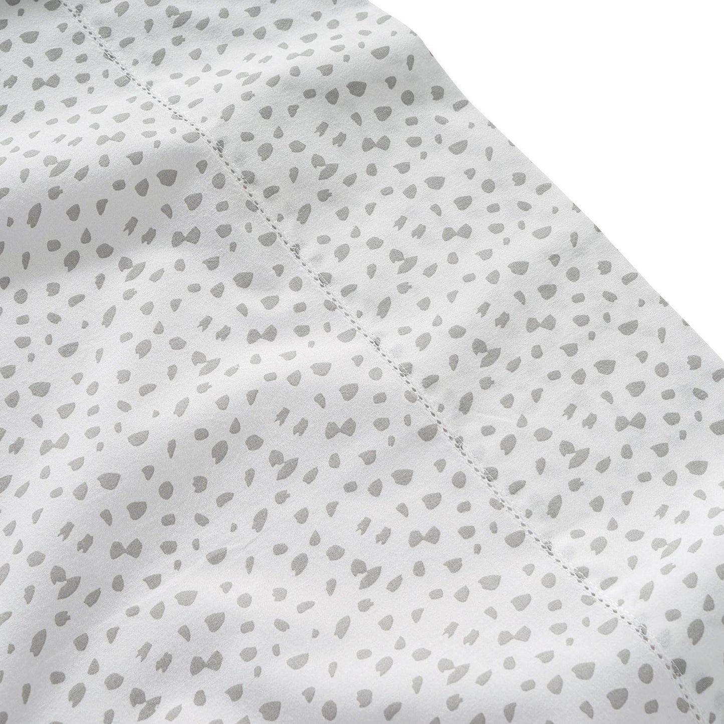 100% Organic Washed Cotton Sheet Set - Haze Grey