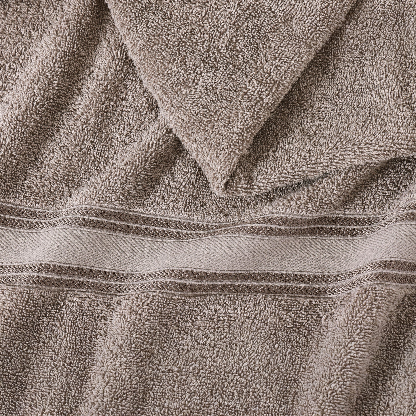 18 Piece 100% Cotton Towel Set 550GSM - Platinum