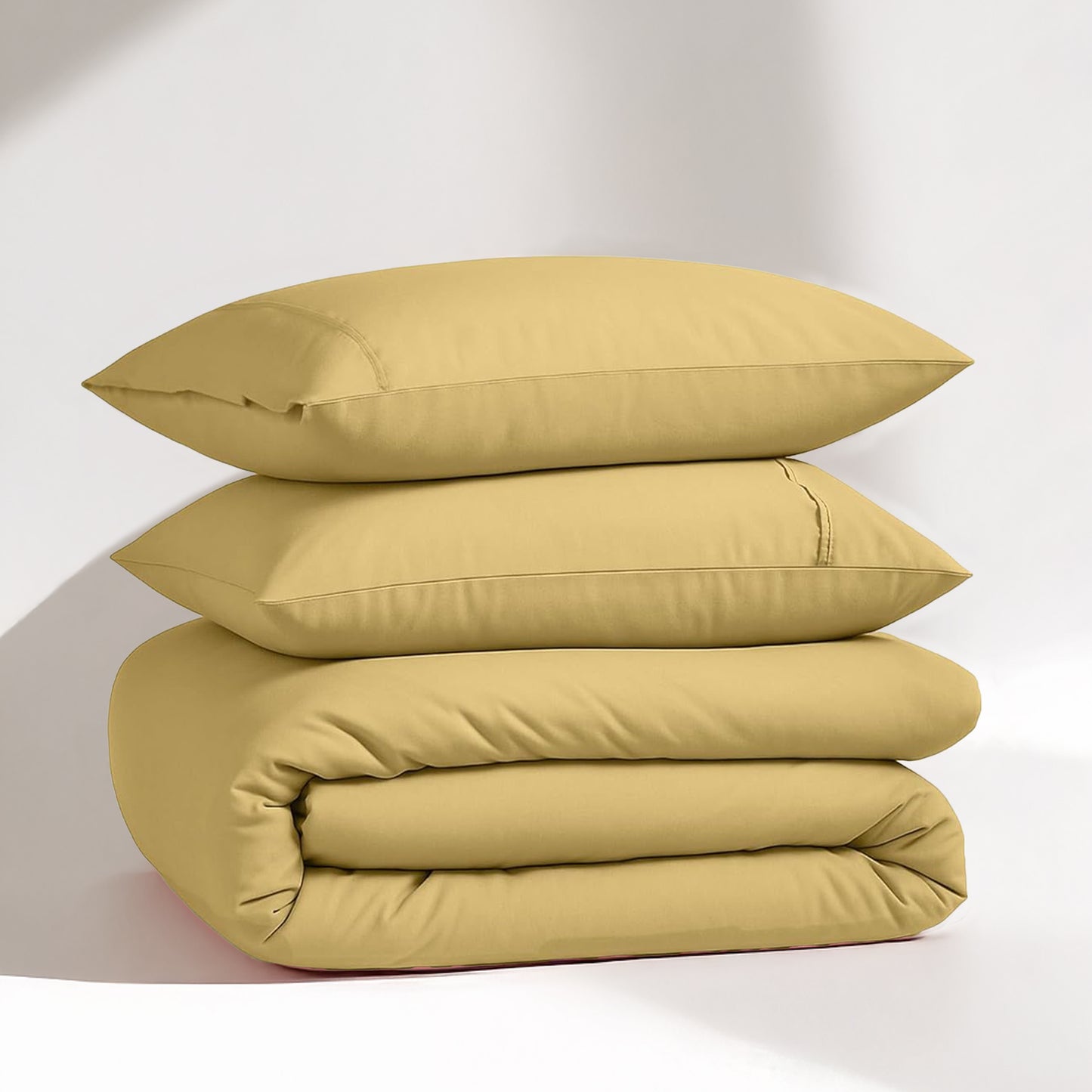 100% Organic Washed Cotton Quilt Cover Set - Cocoon