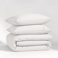 Organic Cotton Bedding & Towel Bundle - White