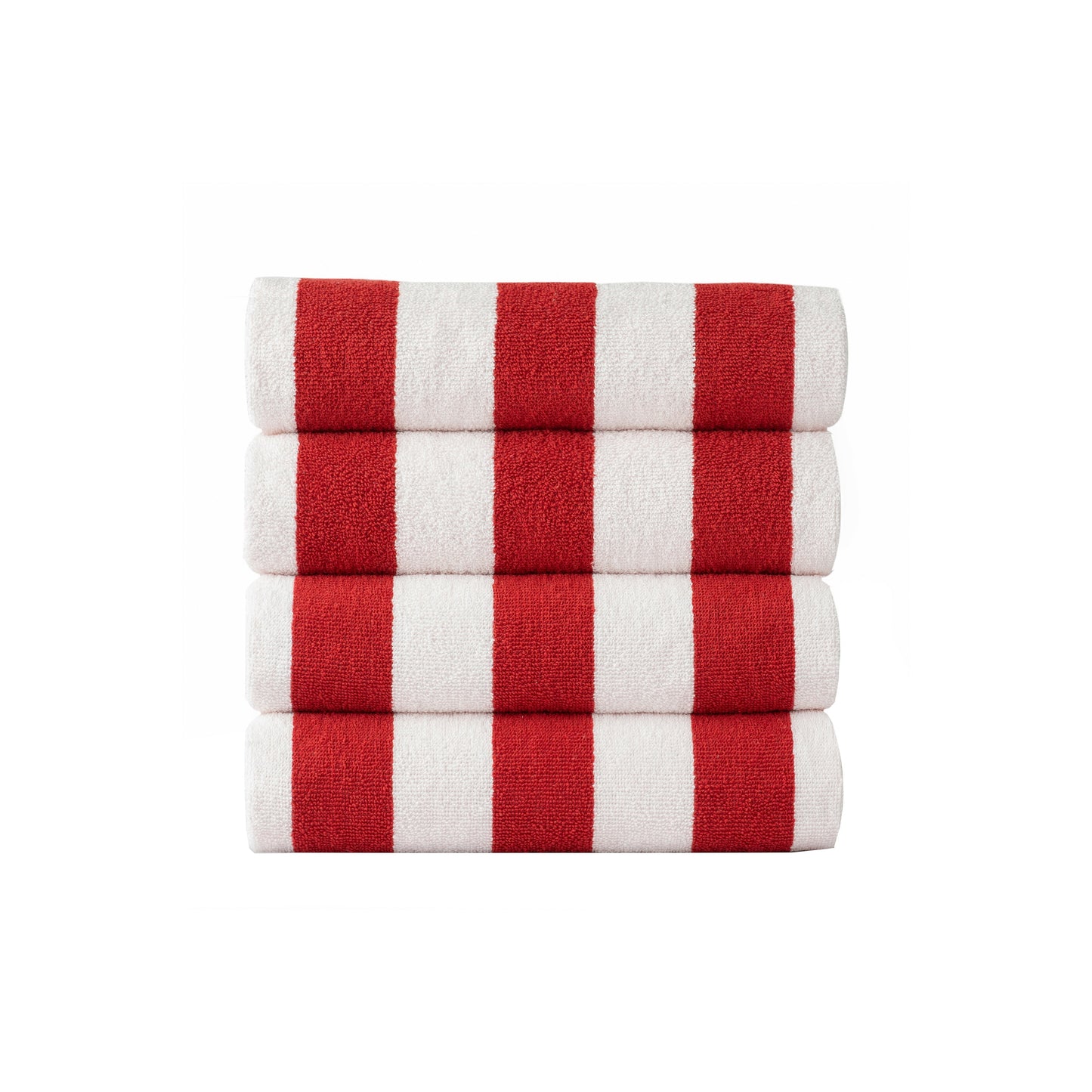 Cabana Beach Towels - Red