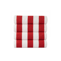 Cabana Beach Towels - Red