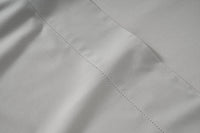 100% Organic Washed Cotton Sheet Set - Sliver