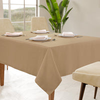 Solid Tablecloth 4 seat 152x152cm - Natural