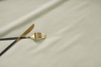 Solid Tablecloth 4 seat 152x152cm - Pumice Stone