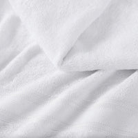 18 Piece 100% Cotton Towel Set 550GSM - White
