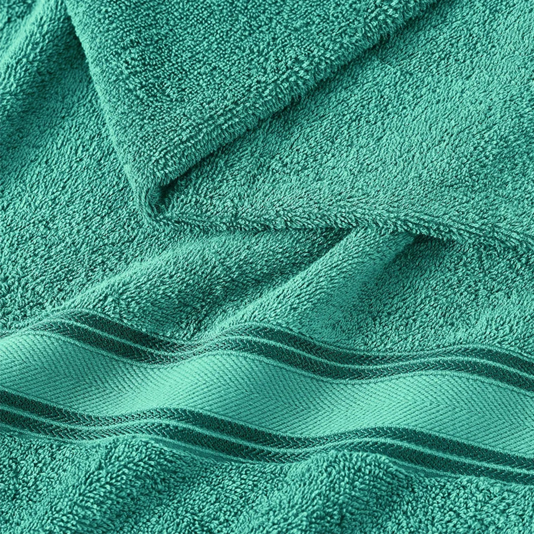 12 Piece 100% Cotton Towel Set 550GSM - Teal