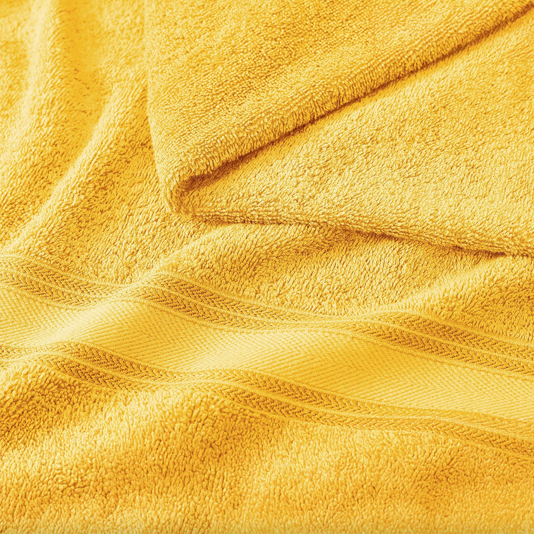 24 Piece 100% Cotton Towel Set 550GSM - Mimosa