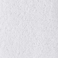 12 Piece 100% Cotton Towel Set 550GSM - White