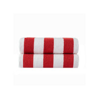 Cabana Beach Towels - Red