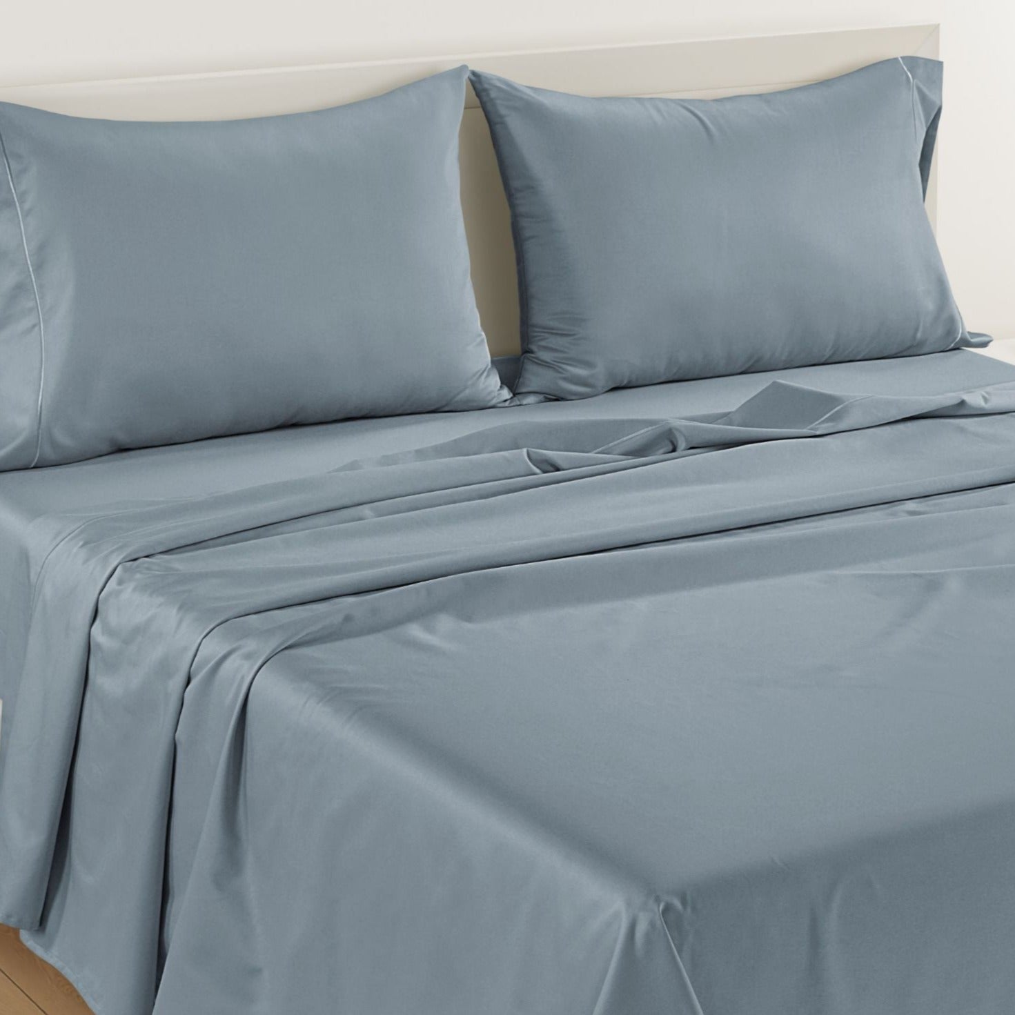 1000TC Pure Egyptian Cotton Sheet Set - French Blue