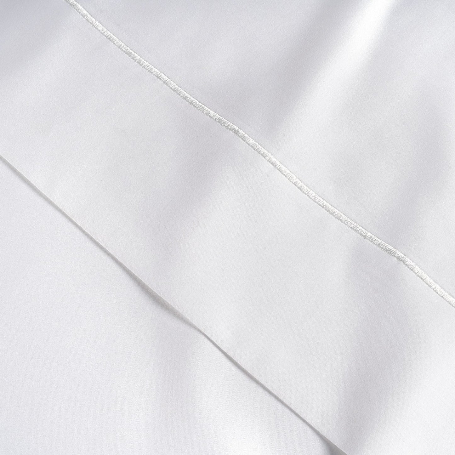 1000TC Pure Egyptian Cotton Sheet Set - White